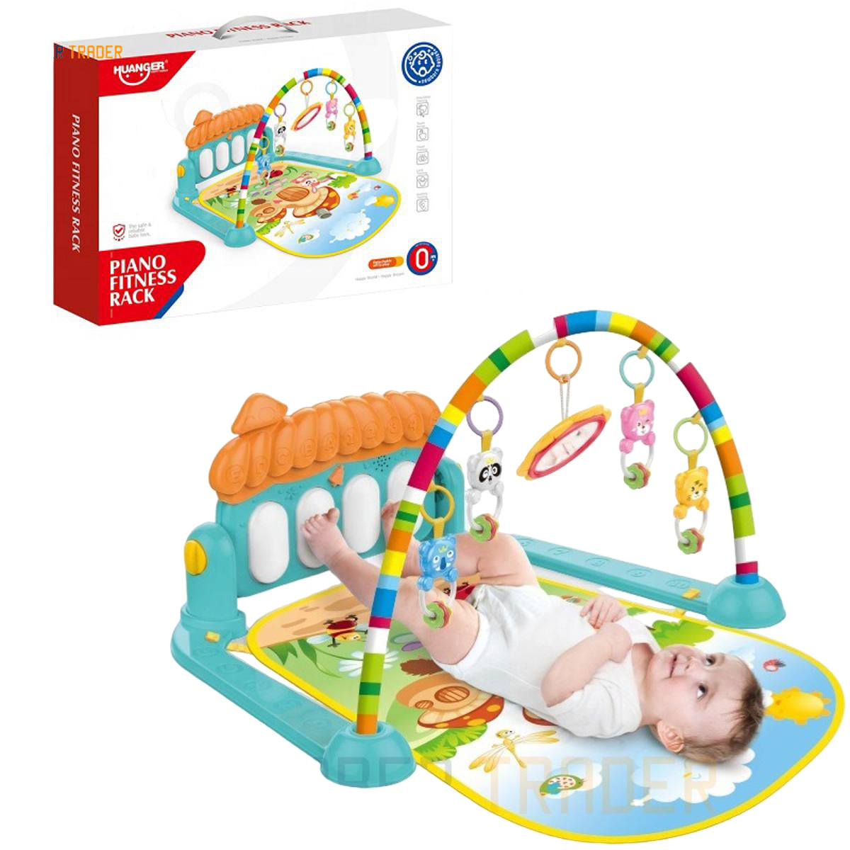 Play Mat for Kids – Soft, Colorful & Comfortable Baby Floor Mat - Minichowk