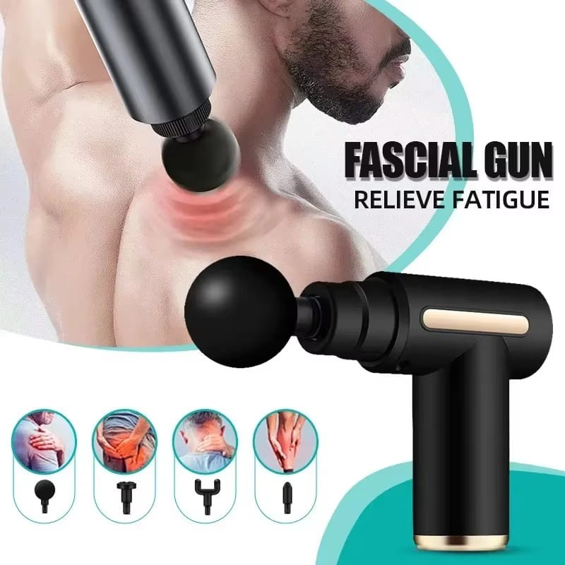 5 in 1 Body Massager Machine | Electric Full Body Massager with Interchangeable Heads - Minichowk