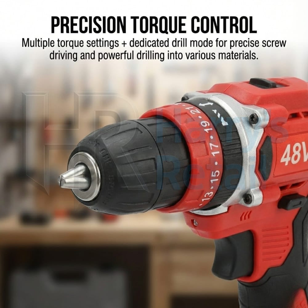 Electric Drill Machine – Powerful Cordless/Impact Drill for Home, DIY & Workshop Use | Minichowk