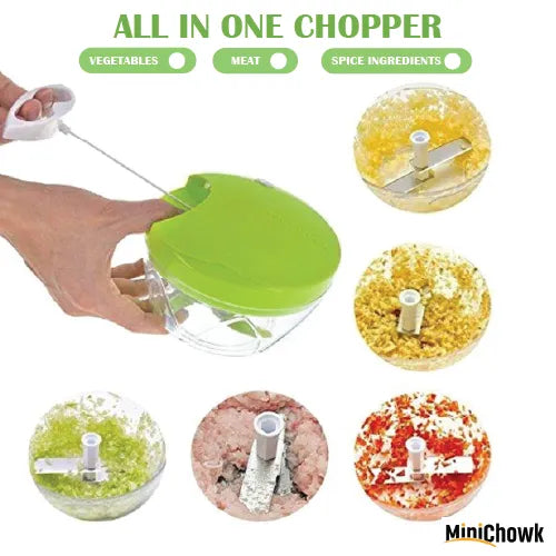 Manual Chopper 3 Blades - Minichowk