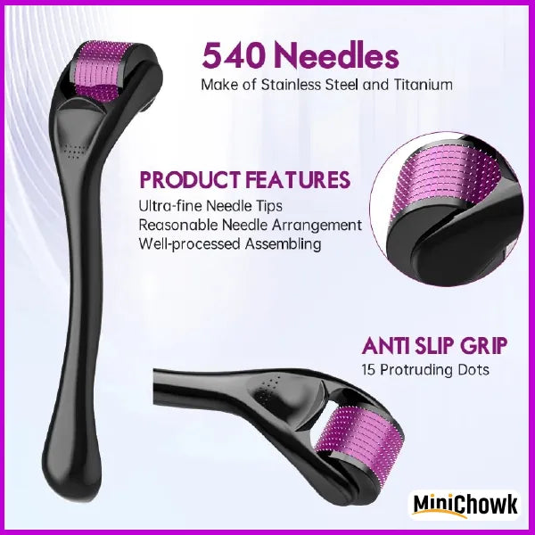 Derma Roller 0.5mm For Hair Growth - Minichowk