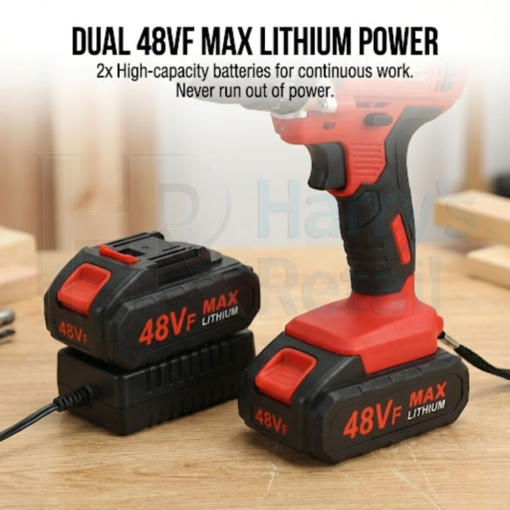 Electric Drill Machine – Powerful Cordless/Impact Drill for Home, DIY & Workshop Use | Minichowk