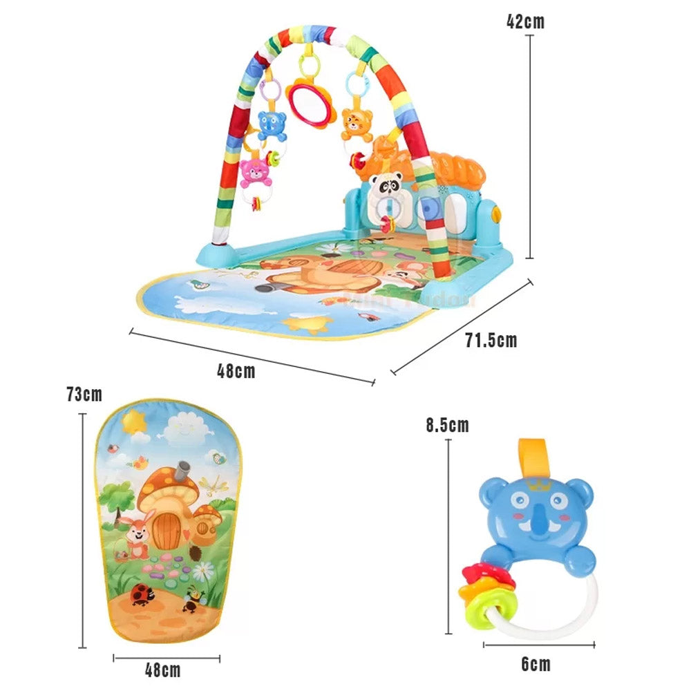 Play Mat for Kids – Soft, Colorful & Comfortable Baby Floor Mat - Minichowk