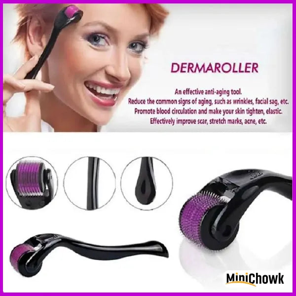 Derma Roller 0.5mm For Hair Growth - Minichowk