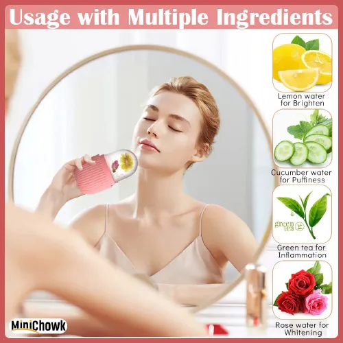 Silicone Ice Roller Ice Facial Massage - Minichowk