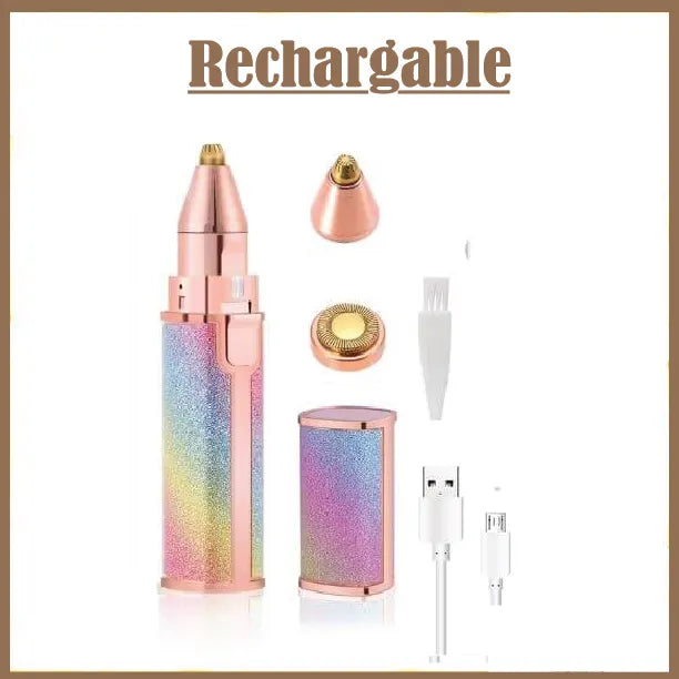 2 in 1 Flawless Electric Hair Trimmer And Shaver For Woman - Minichowk