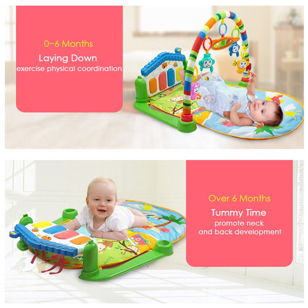 Play Mat for Kids – Soft, Colorful & Comfortable Baby Floor Mat - Minichowk