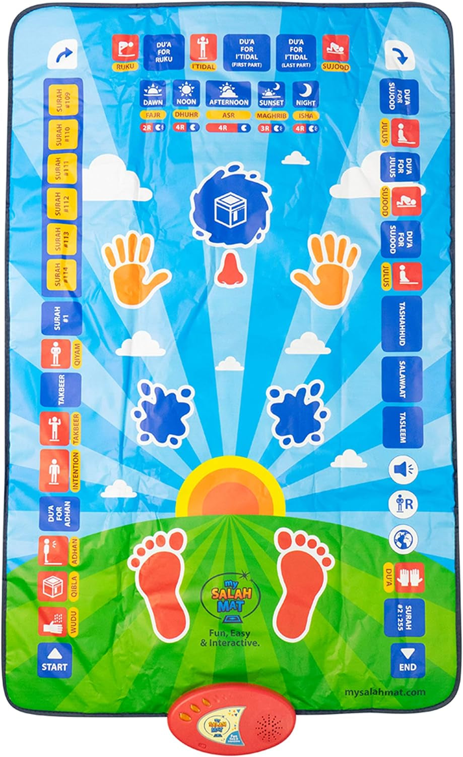 Kids Prayer Mat – Soft & Lightweight Salah Mat for Children