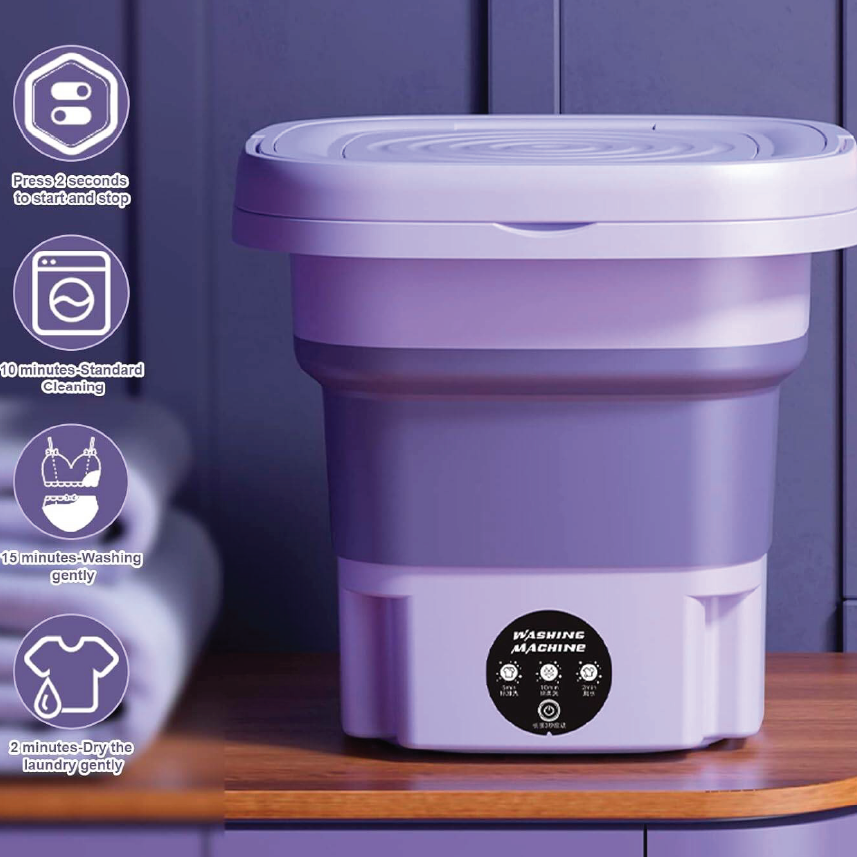 Mini Portable Washing Machine With Dryer - Minichowk