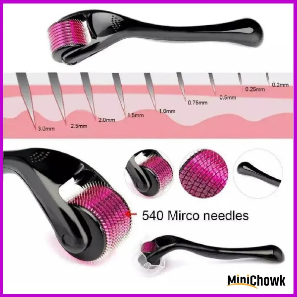 Derma Roller 0.5mm For Hair Growth - Minichowk