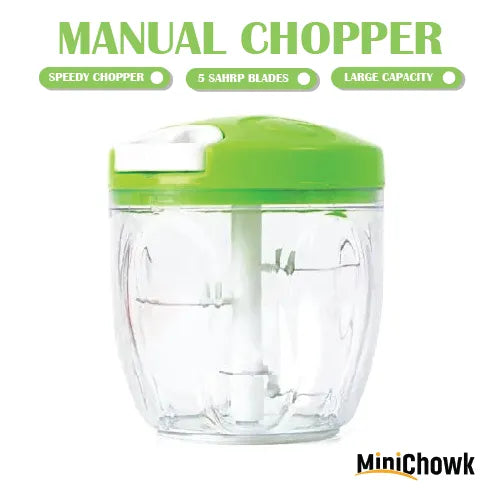 Manual Chopper 5 Blades - Minichowk