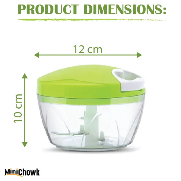Manual Chopper 3 Blades - Minichowk