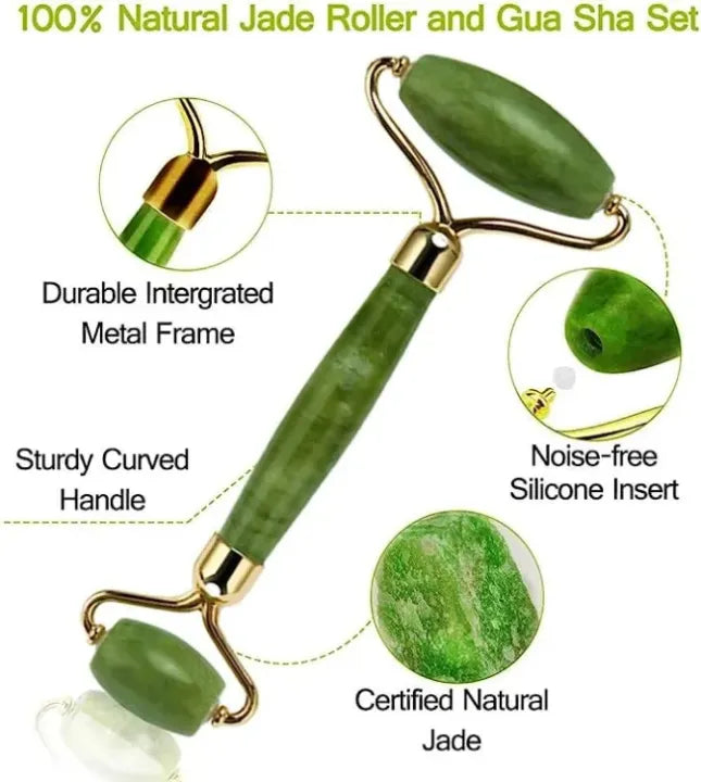 Gua sha and Jade Roller - Minichowk