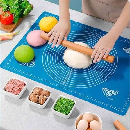 Silicone Roti Mat – Non-Stick Pastry & Dough Rolling Mat | Reusable Baking Mat