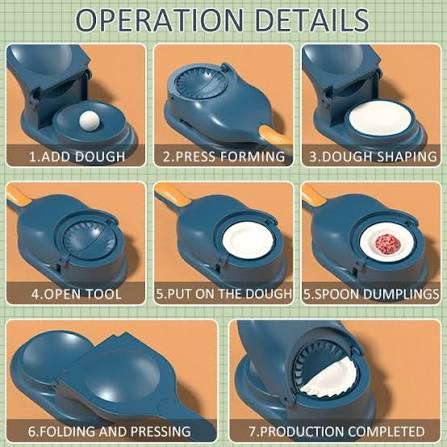 2-in-1 Dumpling Maker Machine