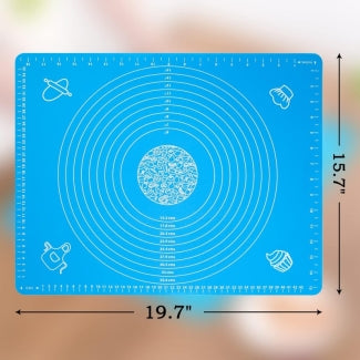 Silicone Roti Mat – Non-Stick Pastry & Dough Rolling Mat | Reusable Baking Mat