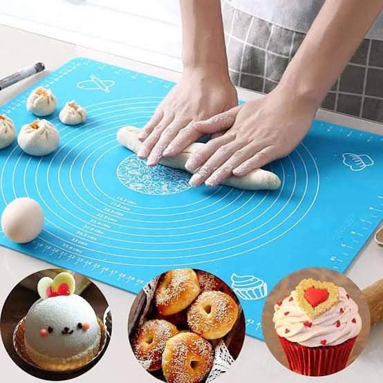 Silicone Roti Mat – Non-Stick Pastry & Dough Rolling Mat | Reusable Baking Mat