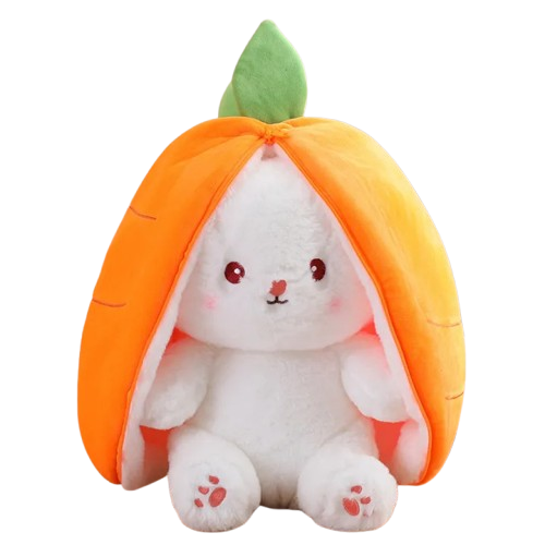 Kawai & Carrot Plush Toy - Minichowk - Image 3