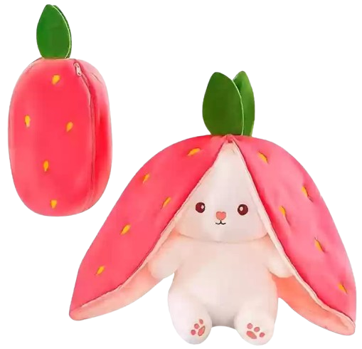 Kawai & Carrot Plush Toy - Minichowk - Image 2