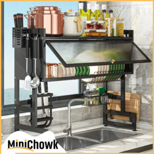 Over The Sink Dish Drying Rack - Minichowk