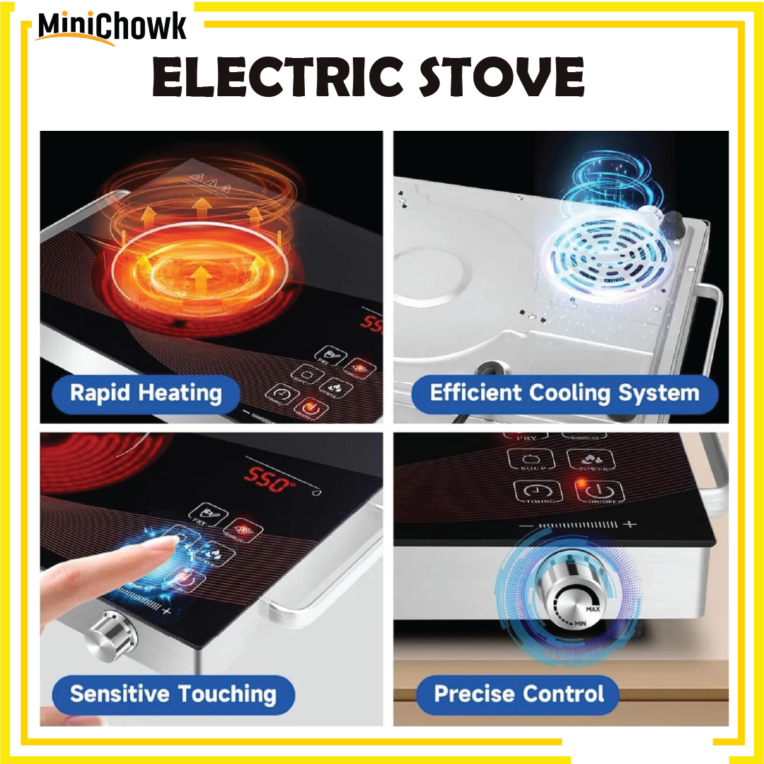 Silver Crest 3500W electric stove - Image 3