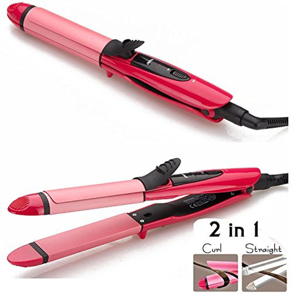 Minichowk Women's and Men's 2 in 1 Straightener Curler - Image 5
