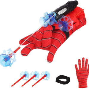 Spider Web Shooter Toy for Kids – Superhero Wrist Launcher with Sticky Web Rope (Action Role Play Toy)