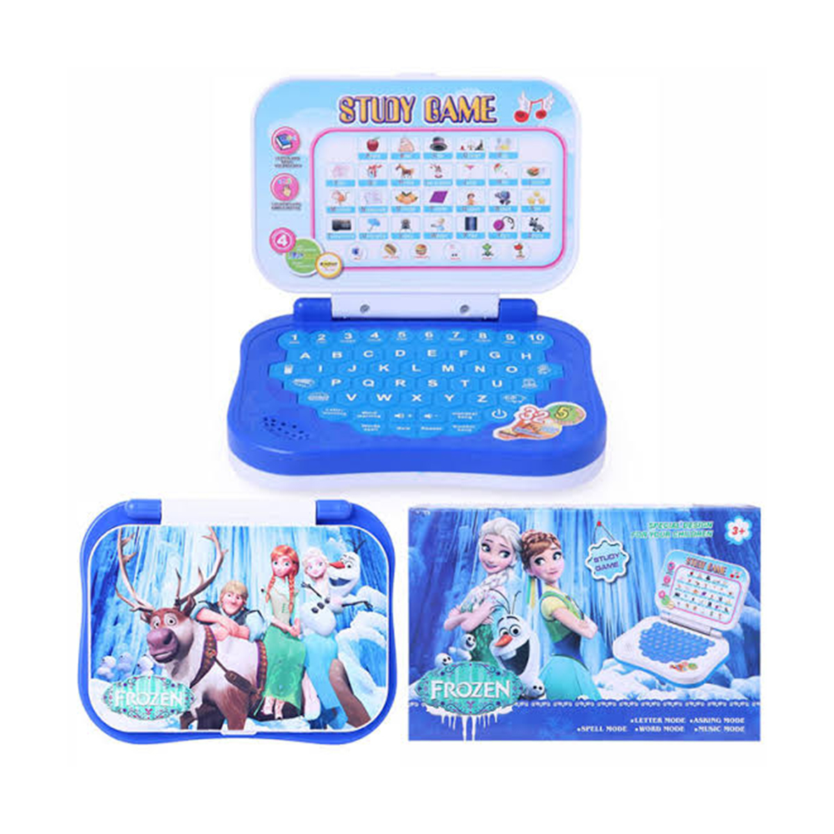 Cute Kids Educational Learning Laptop Toy – 5 Learning Modes | Early Education Toy for Boys & Girls - Image 2