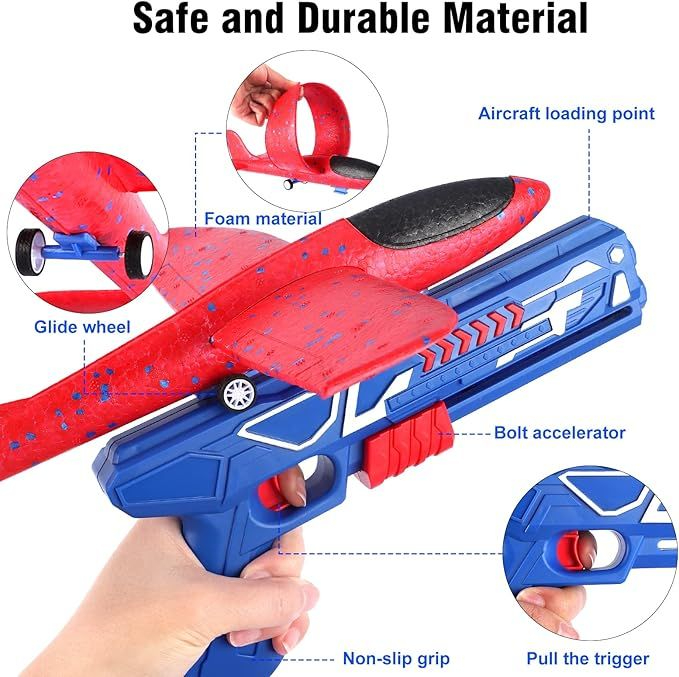Aeroplane Toy Gun for Kids – Light, Fun & Easy to Play - Image 3