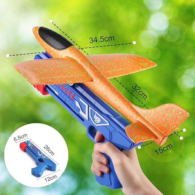 Aeroplane Toy Gun for Kids – Light, Fun & Easy to Play - Image 2