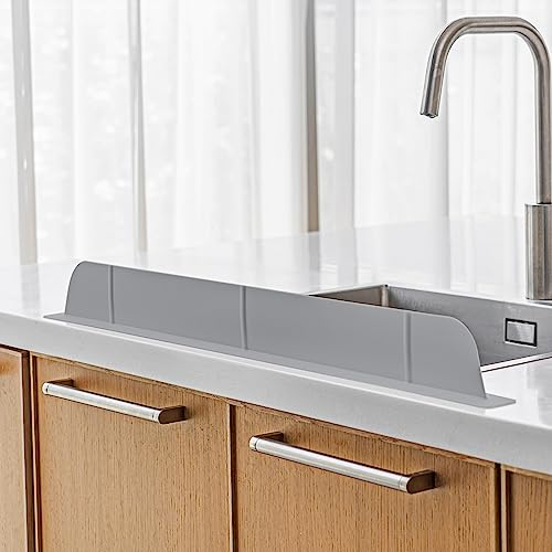 Silicone Sink Splash Guard | Water Splash Protector for Kitchen & Bathroom Sink - Minichowk - Image 4