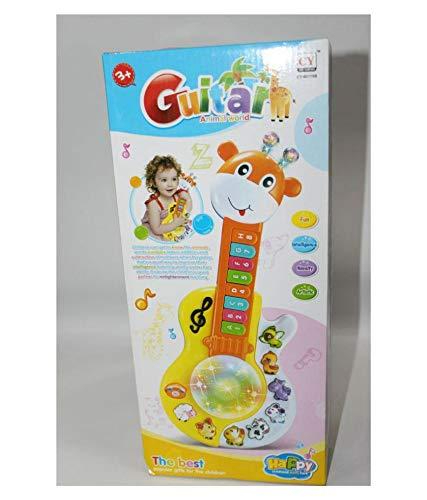 Kids Musical Guitar Toy with Lights & Sound – Educational Music Toy for Boys & Girls (3+ Years) - Image 4