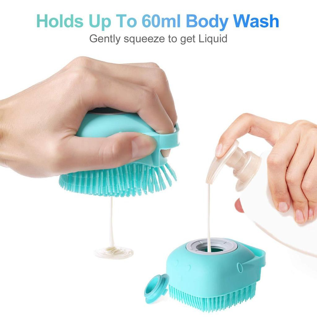 Silicone Bath Brush | Soft Body Scrubber for Deep Cleansing & Exfoliation - Minichowk - Image 8