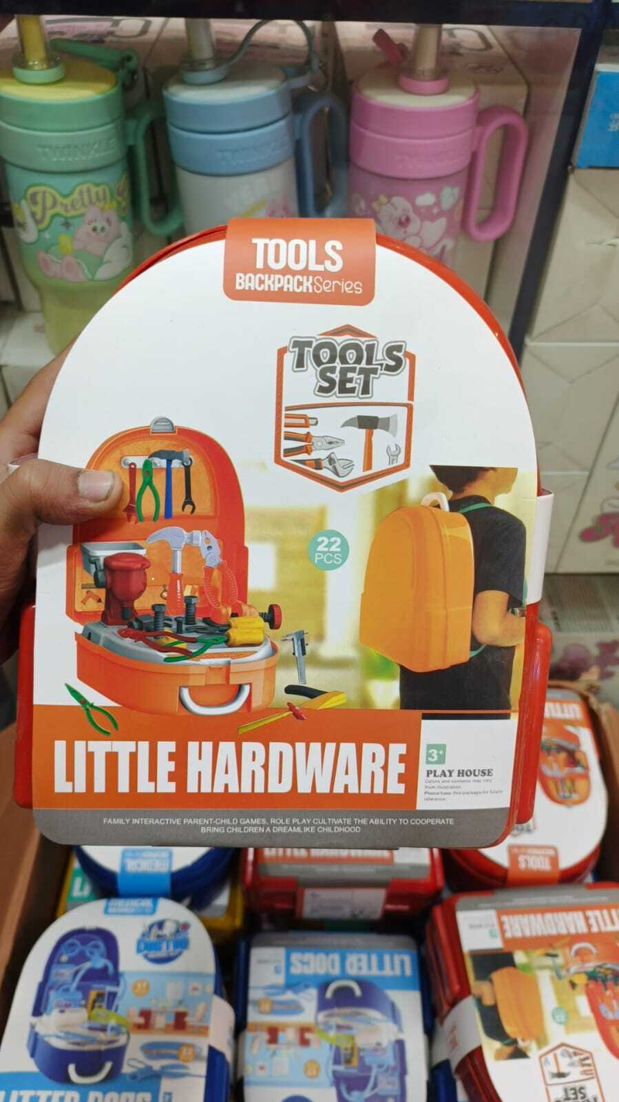 Kids Role Play Backpack Play Set – Educational Pretend Play Toy for Boys & Girls – 3+ Years - Image 3