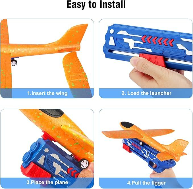Aeroplane Toy Gun for Kids – Light, Fun & Easy to Play - Image 6