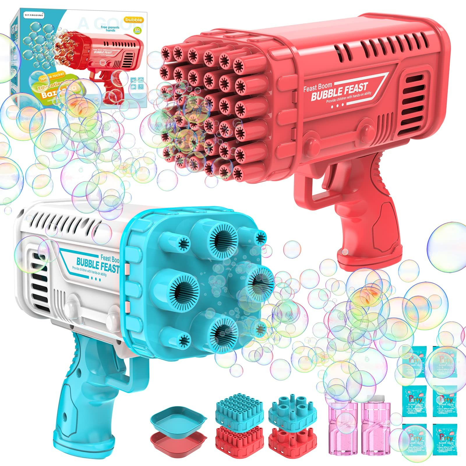 Bubble Gun for Kids – Automatic Bubble Maker Toy for Fun Play