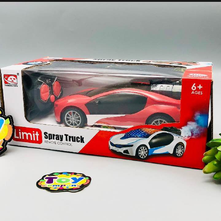 RC Smoke Spray Car for Kids – Remote Control Racing Car with Light & Spray Effect - Image 6