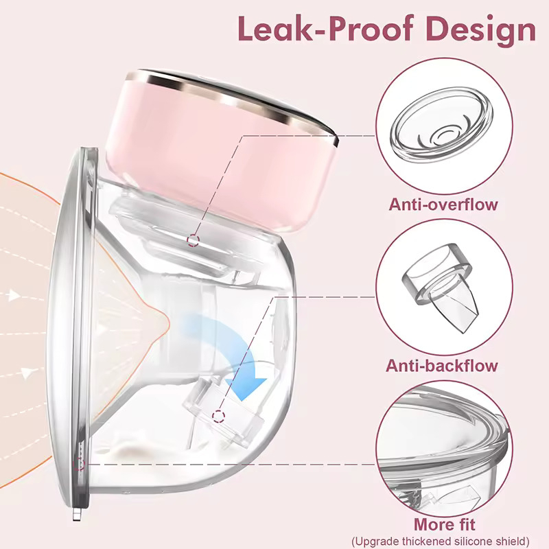 Electric & Manual Breast Pump – Comfortable, Efficient, BPA-Free Milk Extractor for New Moms - Minichowk - Image 4