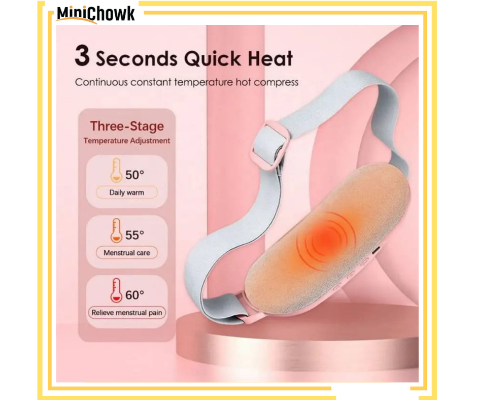 Cramp Relief Belt ā Adjustable Waist Support for Menstrual & Muscle Pain - Image 5