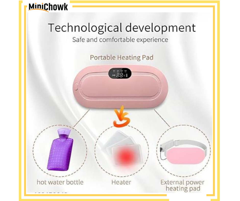 Cramp Relief Belt ā Adjustable Waist Support for Menstrual & Muscle Pain - Image 3