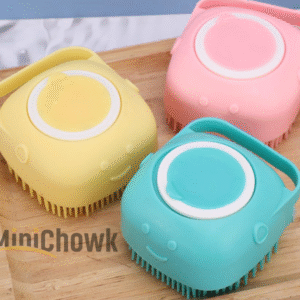 Silicone Bath Brush | Soft Body Scrubber for Deep Cleansing & Exfoliation - Minichowk