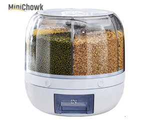 Rice Bucket Dispenser – Airtight Storage Container for Kitchen - Minichowk