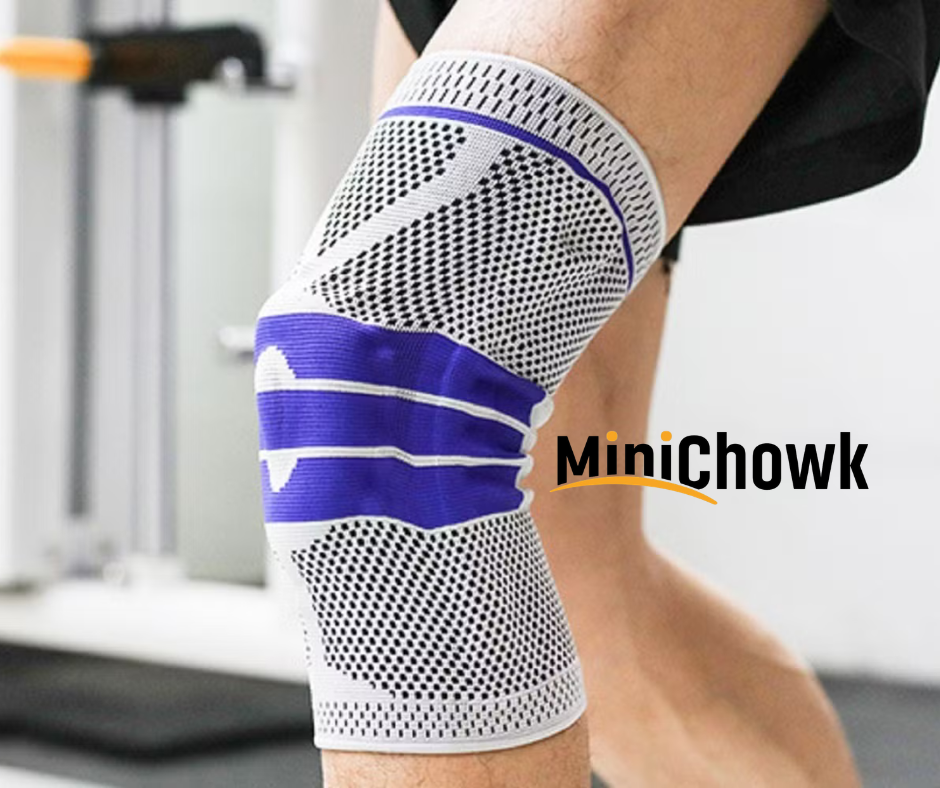 Premium Knee Support Brace with Adjustable Compression | Knee Pain Relief Support for Gym, Running & Daily Use – Minichowk