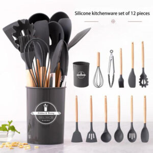 Silicone Kitchen Utensil Set – Heat Resistant Cooking Tools - Minichowk