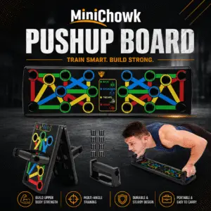 Push Board – Home Workout Push-Up Training Board for Chest & Arm Strength - Minichowk