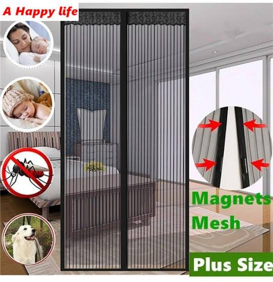 Premium Magnetic Mosquito Net Door Curtain – Self-Closing Mesh Insect Screen for Home & Office | Minichowk - Image 3