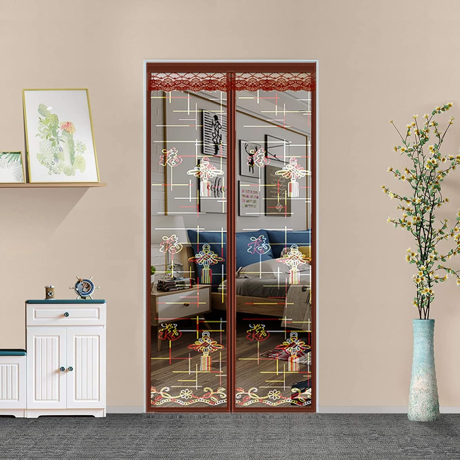 Premium Magnetic Mosquito Net Door Curtain – Self-Closing Mesh Insect Screen for Home & Office | Minichowk - Image 6