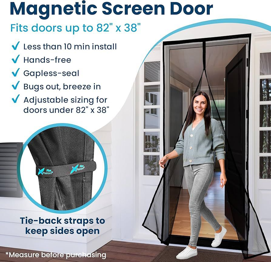Premium Magnetic Mosquito Net Door Curtain – Self-Closing Mesh Insect Screen for Home & Office | Minichowk - Image 9